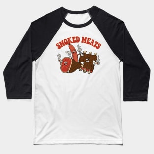 Smoked Meats Baseball T-Shirt